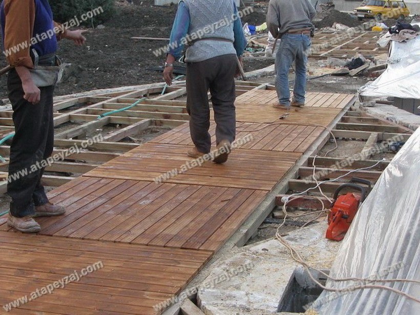 THERMOWOOD ÇAM DECK UYGULAMA
